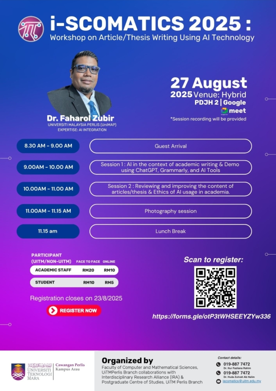 i-SCOMATICS 2025 Workshop